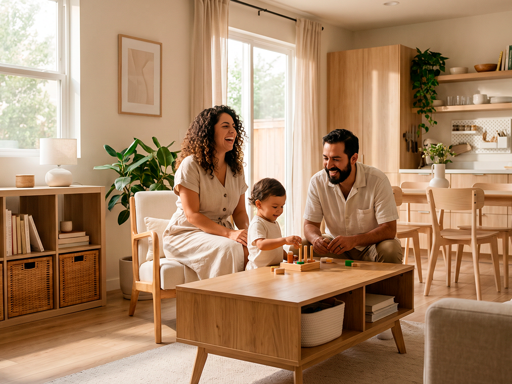 Ambiente de hogar con piezas Good & Good