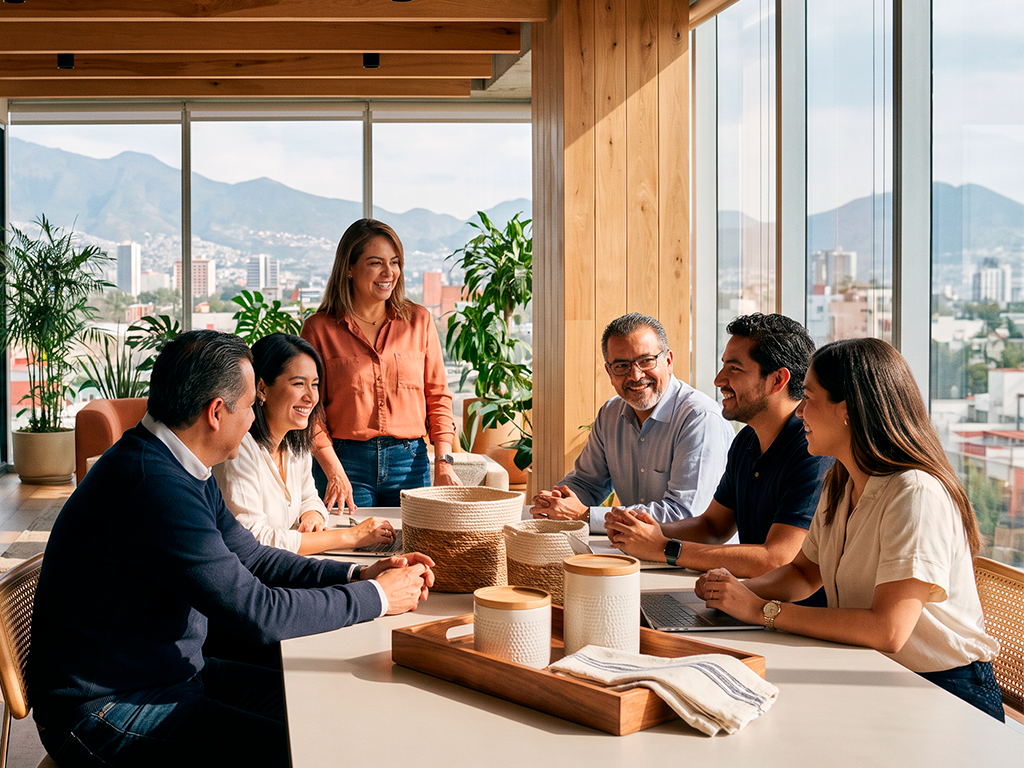 Colección editorial de productos Good & Good para el hogar