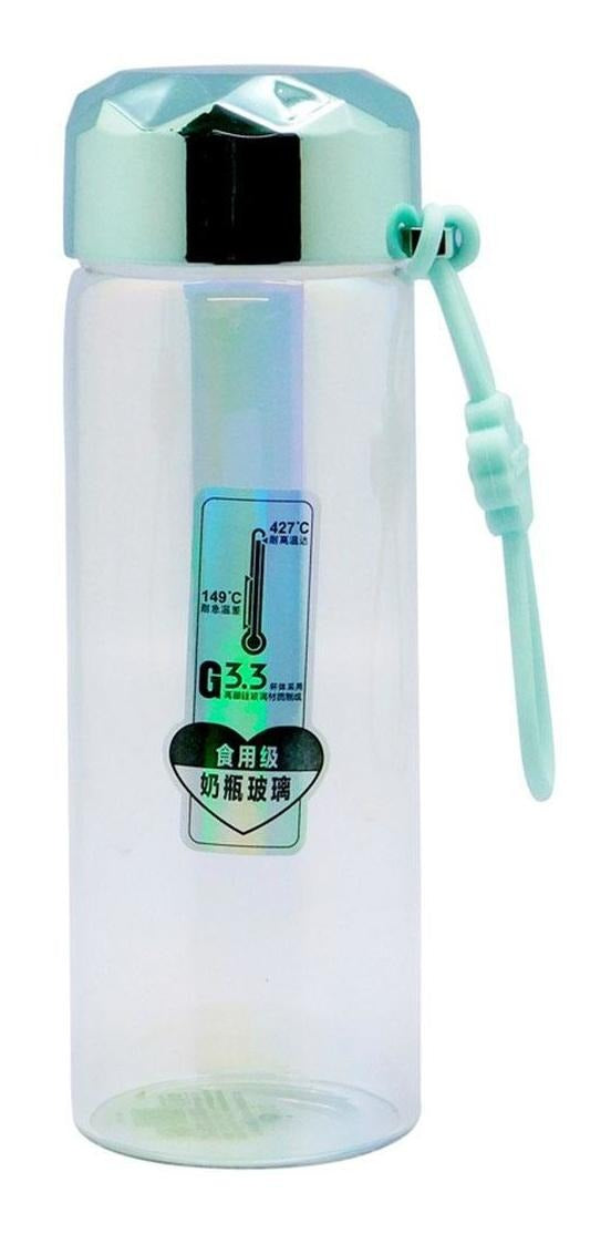 Termo Tapa Diamante Azul 380 Ml