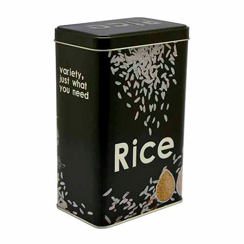 Contenedor de Lata RICE con tapa 1.5 L